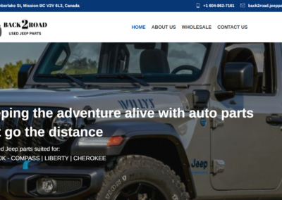 Κατασκευή ιστοσελίδας για την ψηφιακή παρουσία B2B Ανταλλακτικά αυτοκινήτων